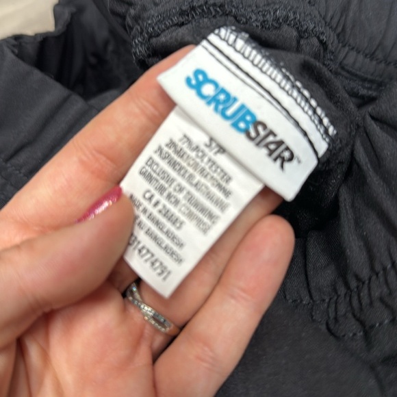 Scrub Star black scrubs size small NWT - Picture 4 of 8